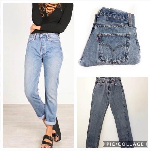 Levi's Denim - Vintage 90 Levi’s 501 Wedgie High Rise Mom Jeans
